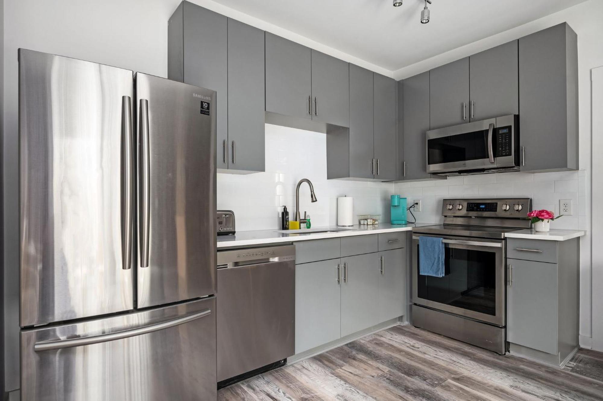 Brand New Condo With Balcony Washer Dryer 542Blvd Atlanta Kültér fotó